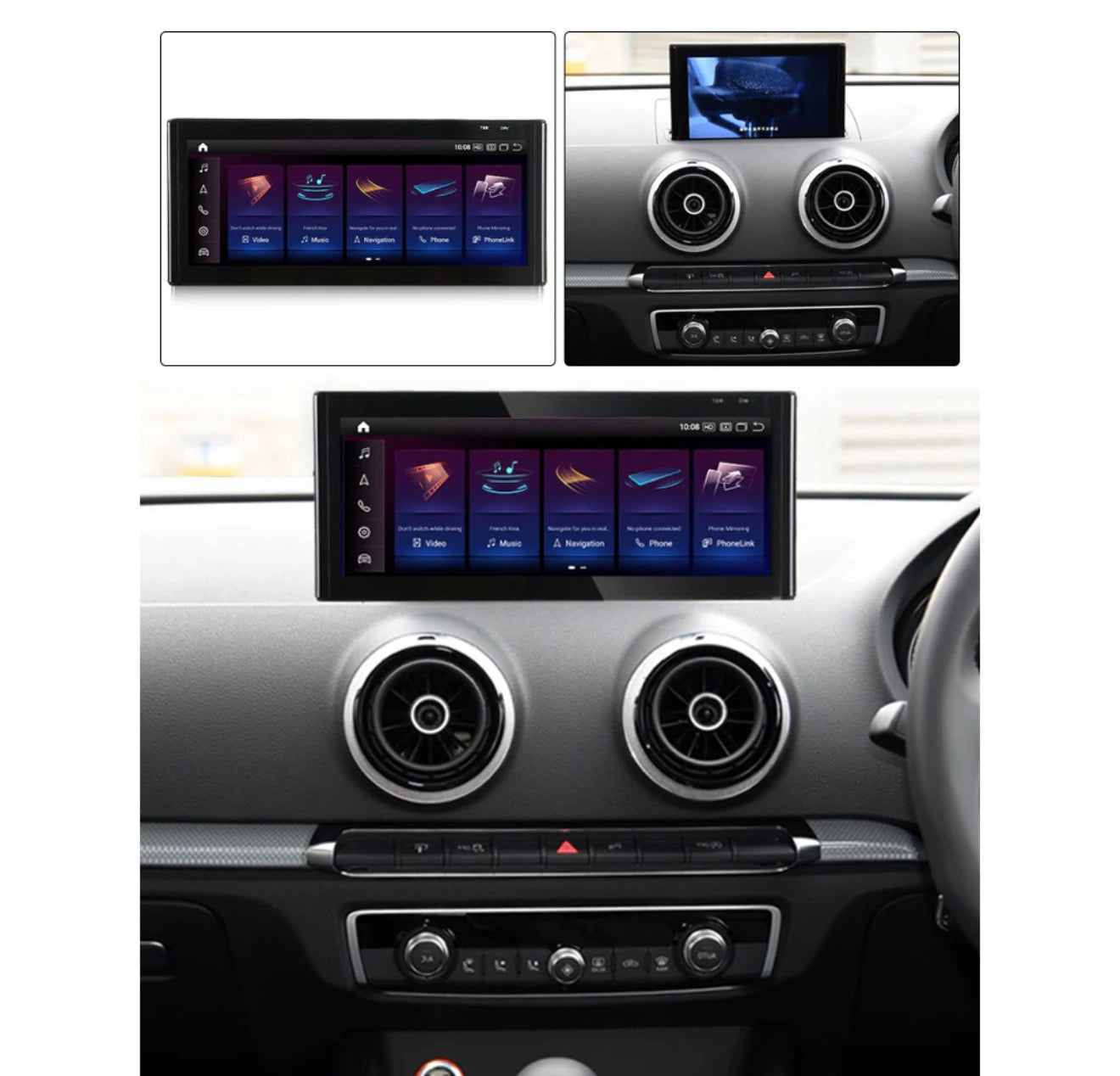Audi A3 8V 10.25” CarPlay Screen