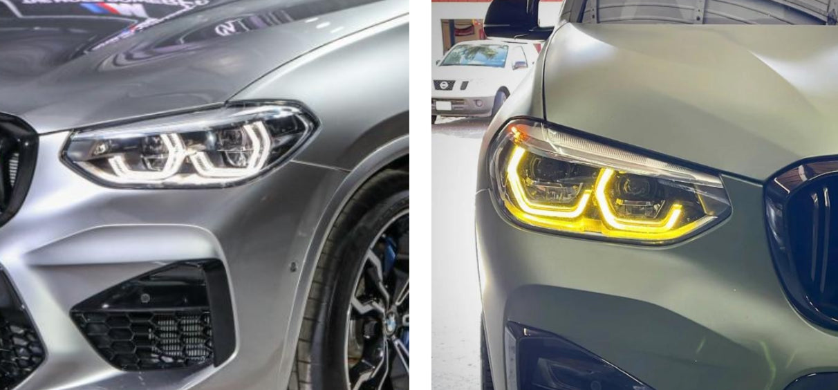 BMW F97 X3M, F98 X4M, G01 X3 G02 X4 DRL MODULE SET (2018-2021)