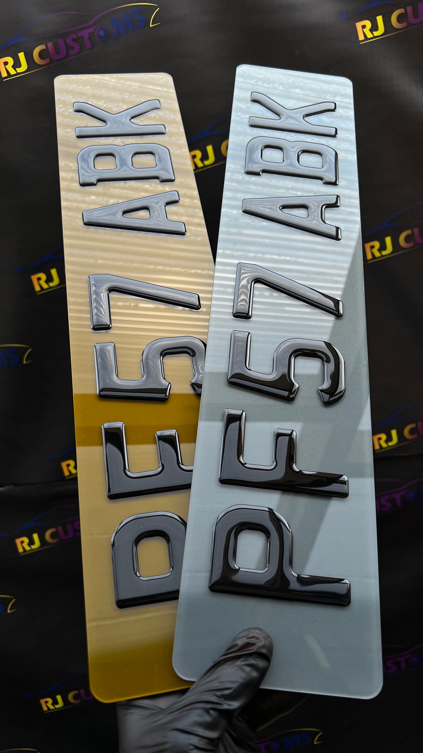 Tinted Show Plates