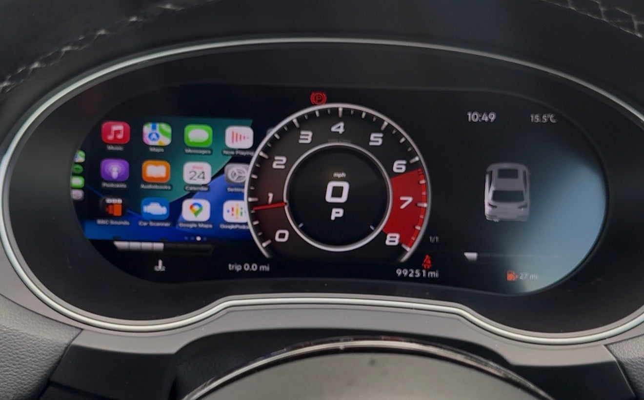 Audi Virtual Cluster